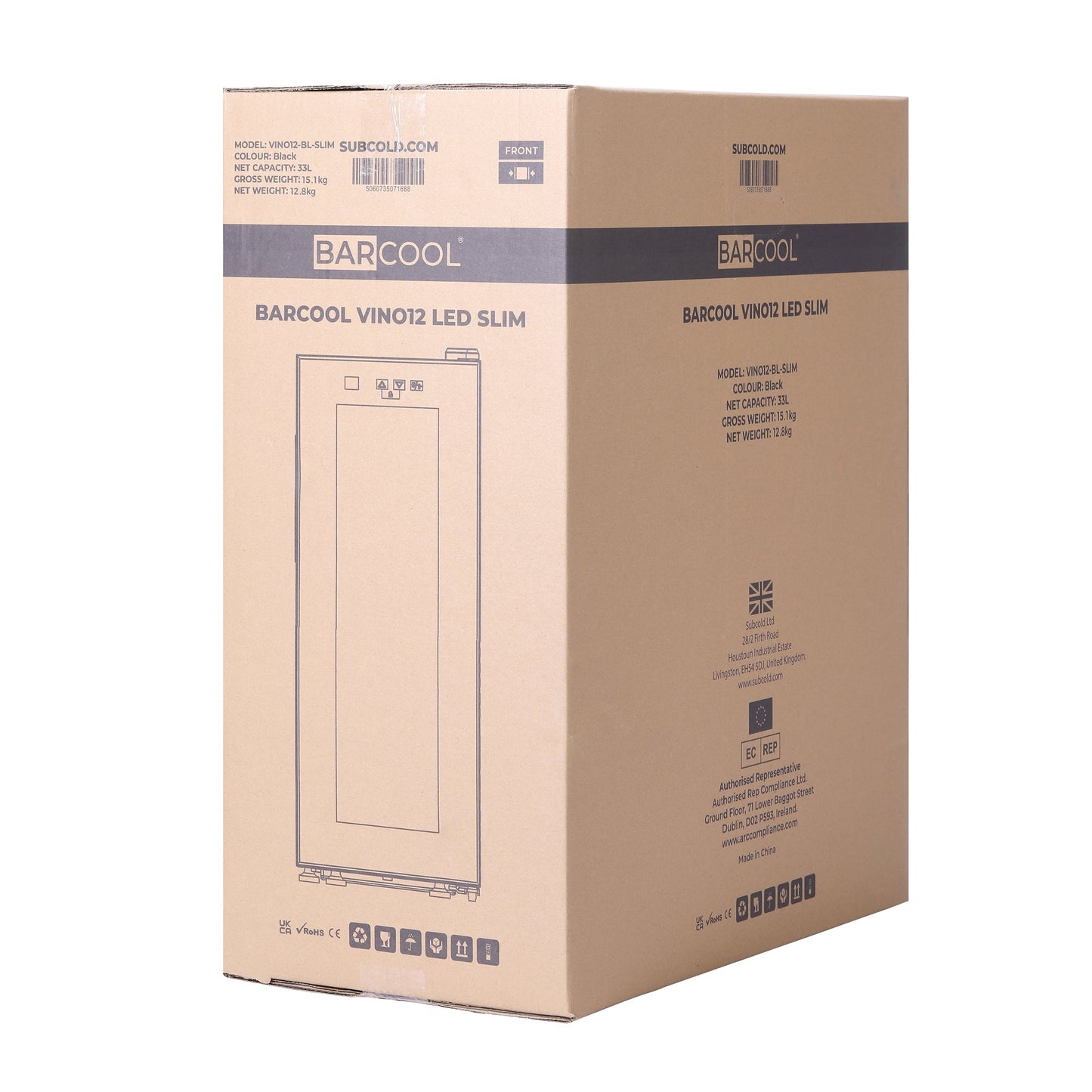 Barcool Vino12 Slim Wine Cooler