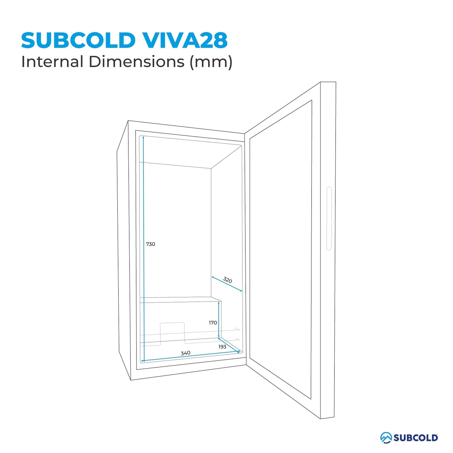 Subcold Viva28 LED - Wine Cooler