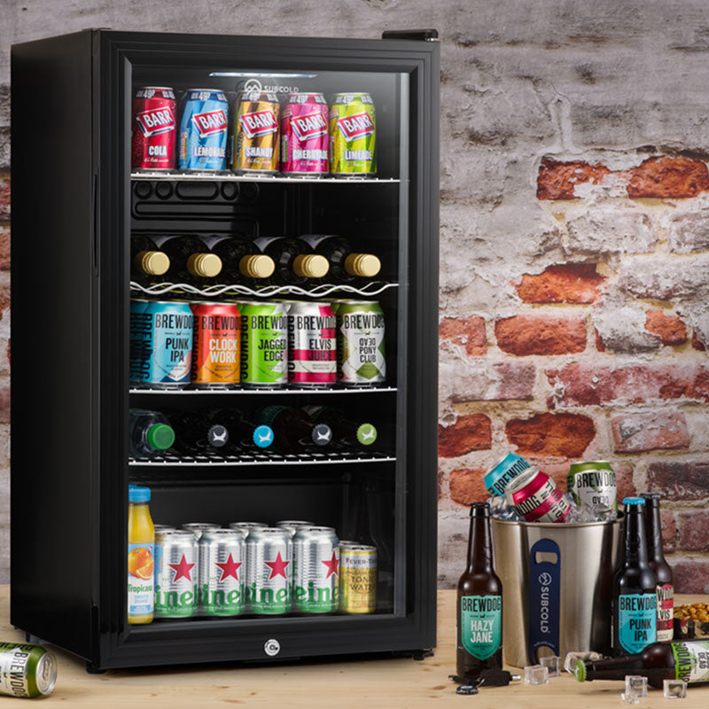 Subcold Super 85 LED Beer Fridge - Black