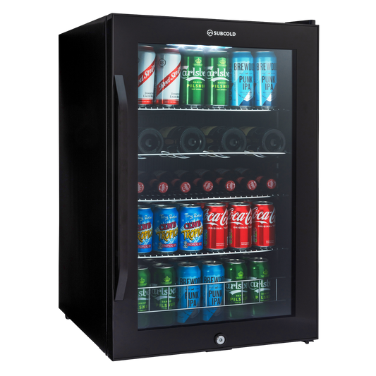 Subcold Ace 130 LED Touch Control Beer Fridge - Black