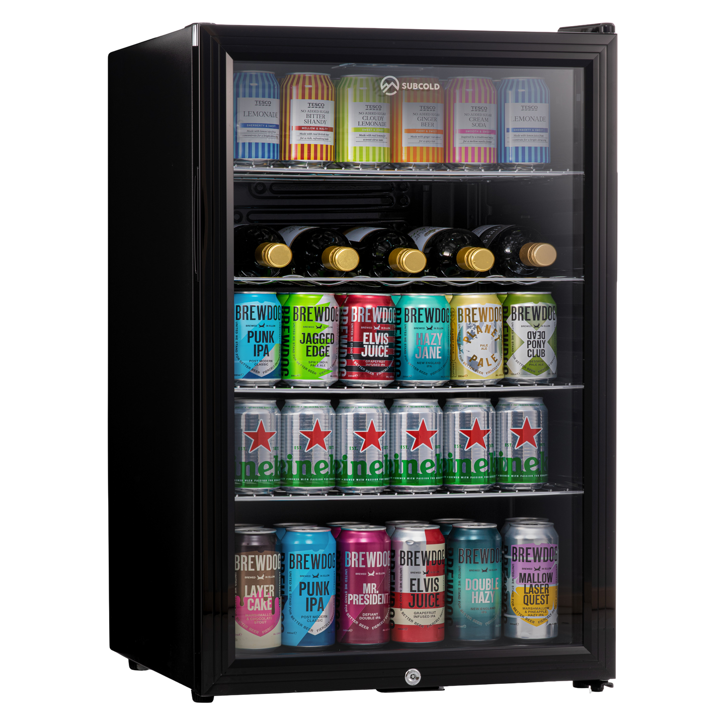 Subcold Super 115 LED Beer Fridge - Black