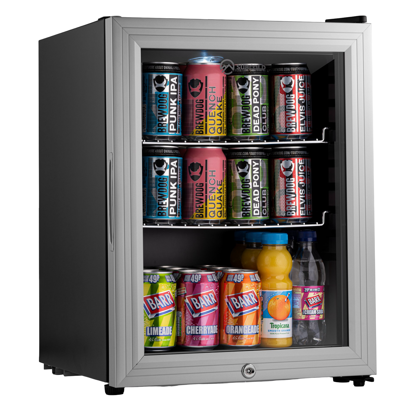 Subcold Super 35 LED Beer Fridge - Silver