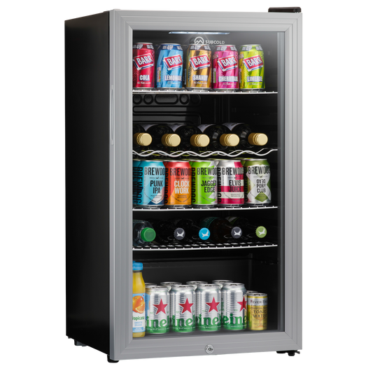 Subcold Super 85 LED Beer Fridge - Silver