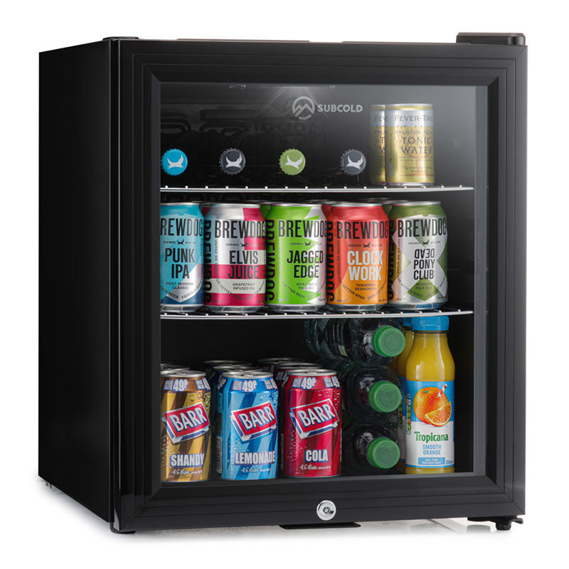 Subcold Super 50 LED Beer Fridge - Black