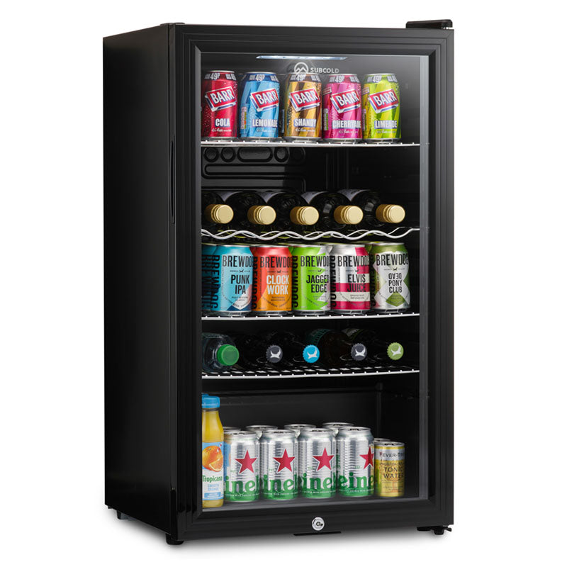 Subcold Super 85 LED Beer Fridge - Black