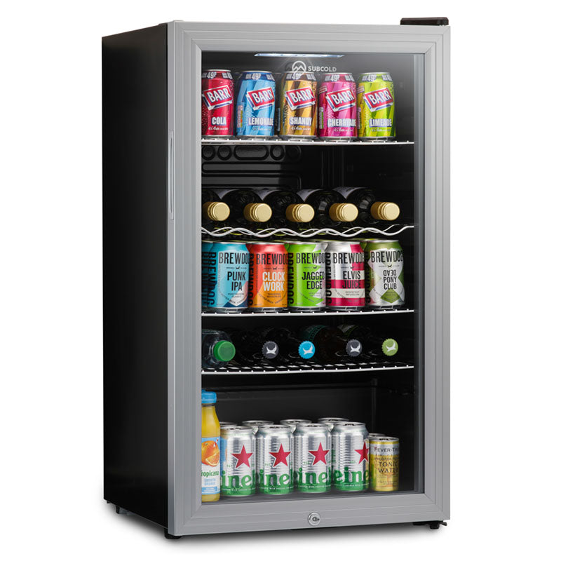 Subcold Super 85 LED Beer Fridge - Silver