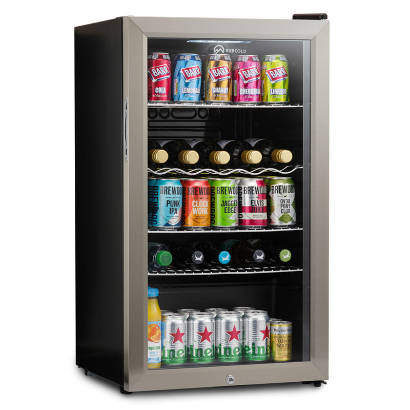 Subcold Super 85 LED Beer Fridge - Stainless Steel